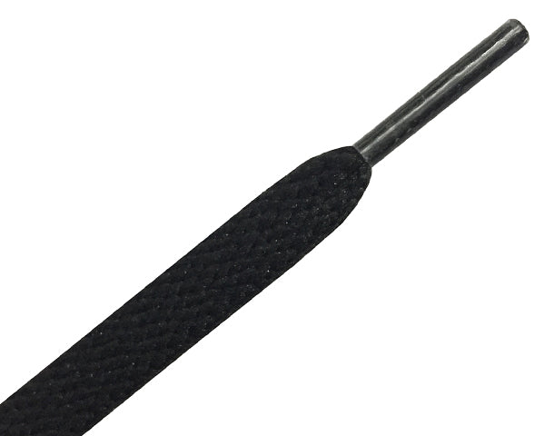 Flat Black Shoelaces