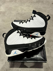 Jordan 9 Retro University Blue (Preowned Size 9.5)