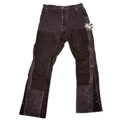 Gallery Dept. LA Painted Flare Carpenter Dark Brown (32 x 34) - Pre-Owned