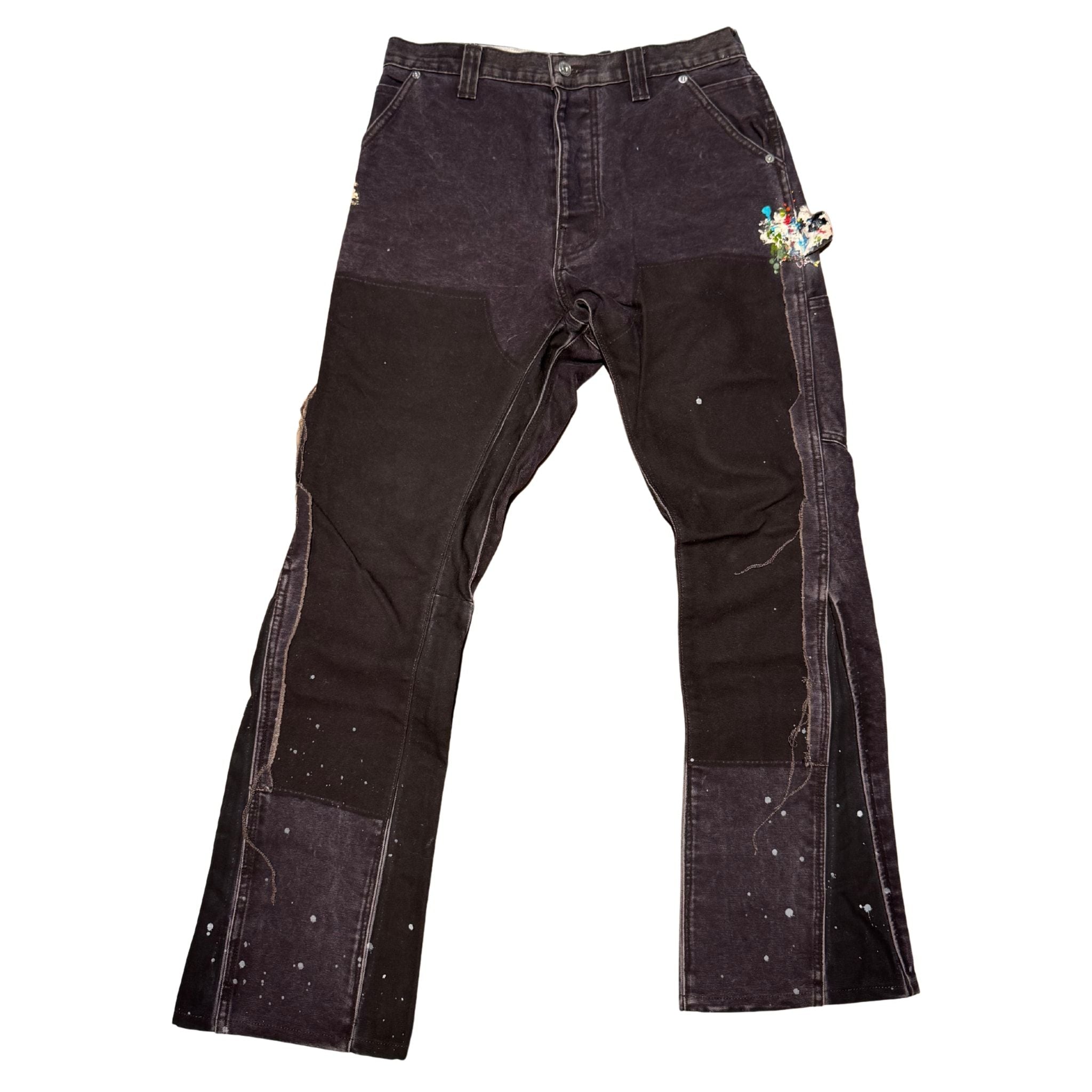 Gallery Dept. LA Painted Flare Carpenter Dark Brown (32 x 34) - Pre-Owned