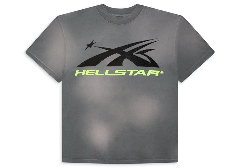 Hellstar Sports Core Logo Gel T-Shirt Grey