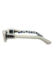 Chrome Hearts Zelda Sunglasses White/Blue - Lightly Used