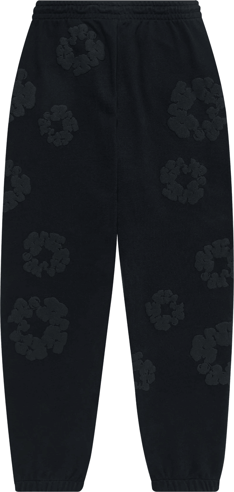 Denim Tears The Cotton Wreath Sweatpants Black Monochrome