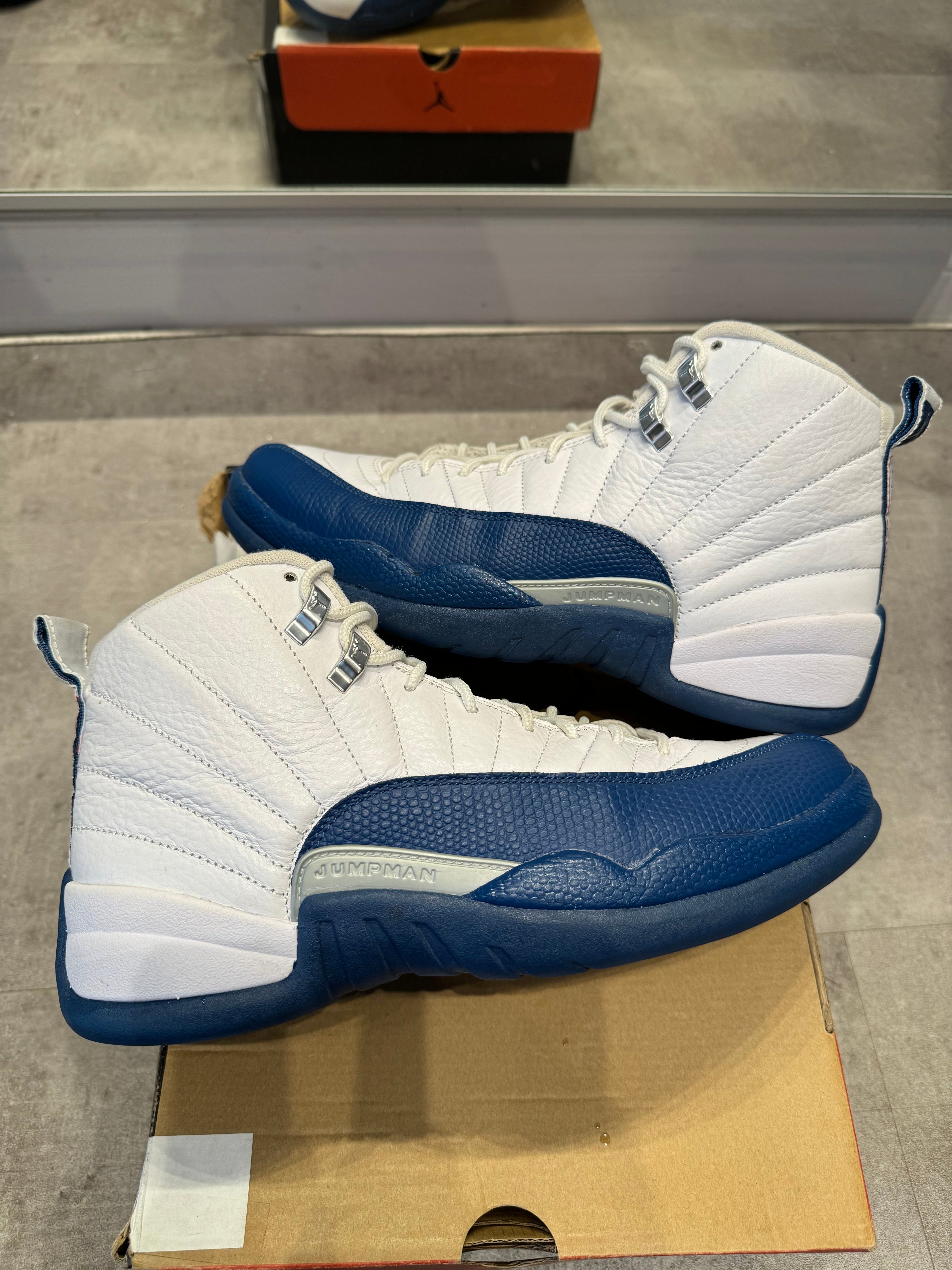 Jordan 12 Retro French Blue (Preowned) - Pre-Owned