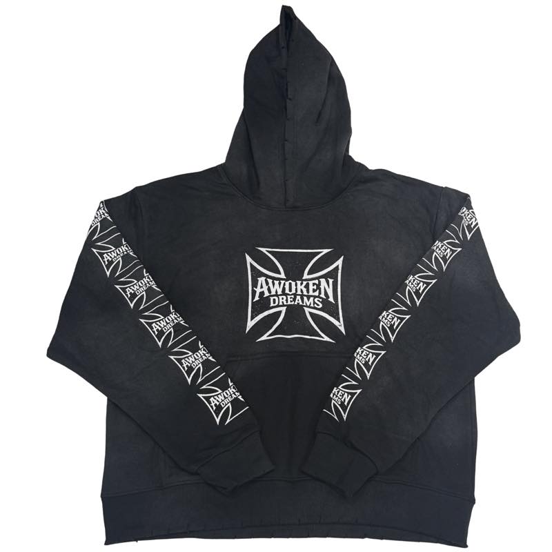 Awoken Dreams V7 Choppers Pullover Hoodie Black