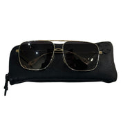 Chrome Hearts Stains VII Sunglasses Black/Gold (Preowned) - Pre-Owned