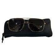 Chrome Hearts Stains VII Sunglasses Black/Gold (Preowned) - Pre-Owned