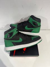 Jordan 1 Retro High Pine Green Black - Pre-Owned Size 9.5