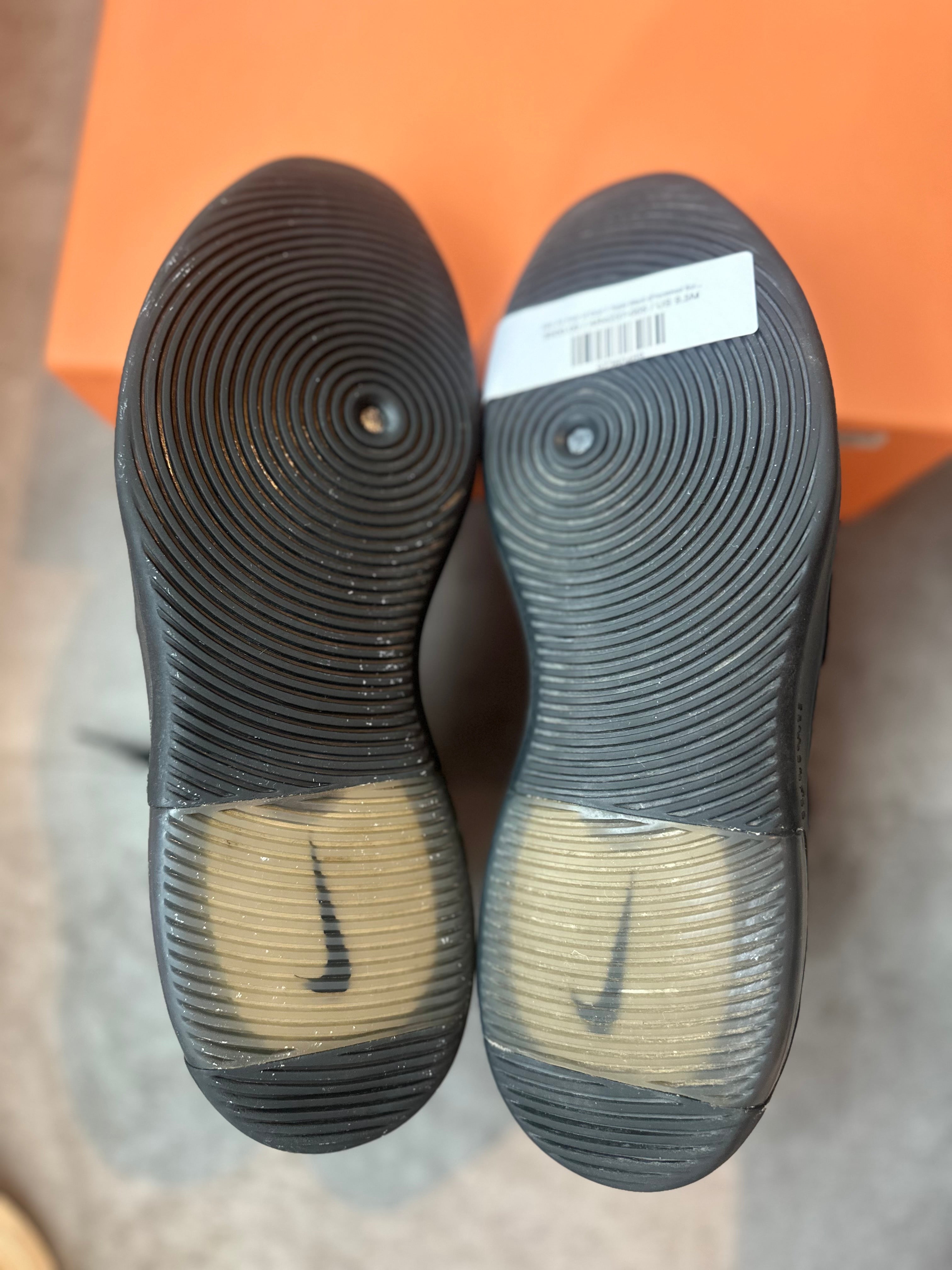 Nike Air Fear of God 1 Triple Black - Pre-Owned Size 9.5