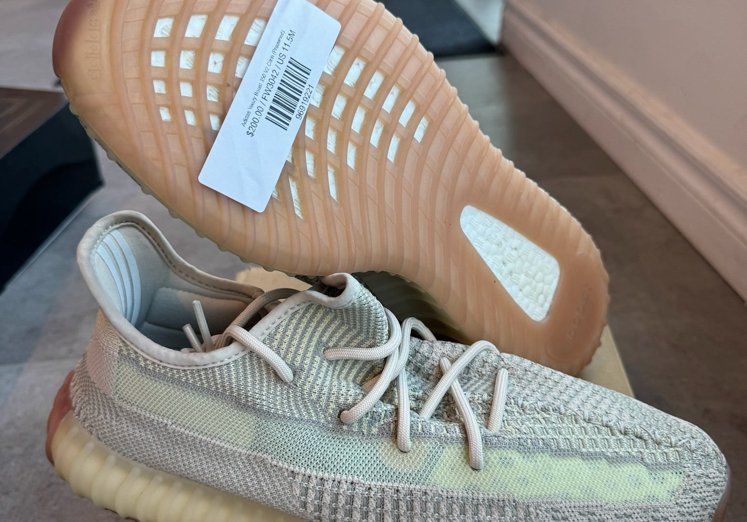 Adidas Yeezy Boost 350 V2 Citrin (Preowned)