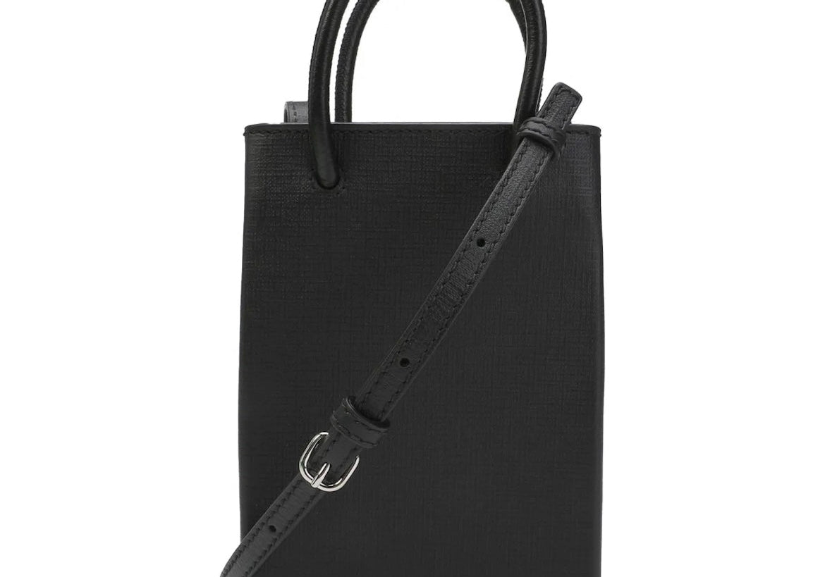 Balenciaga Mini Shopping Bag Black