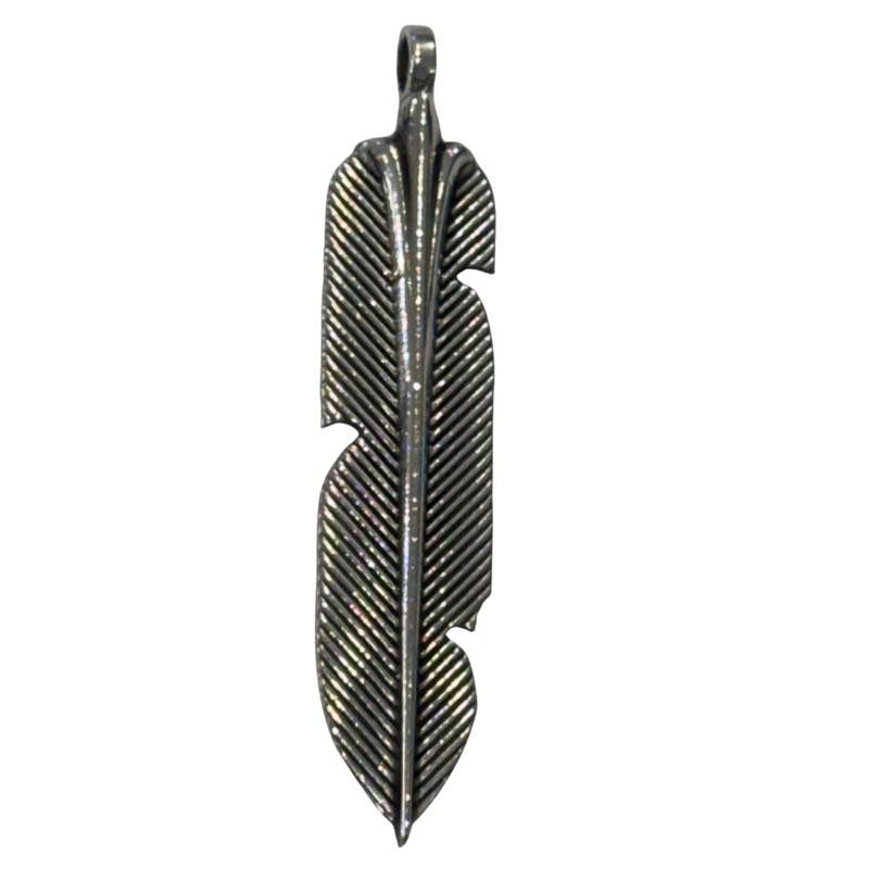 Chrome Hearts Feather Pendant - Lightly Used