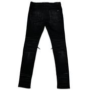 Amiri MX1 Leather Playboy Jean Black - Lightly Used Size 34