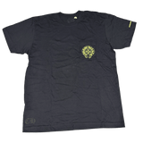 Chrome Hearts Neon Green Horseshoe T-Shirt Black