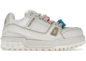 Louis Vuitton LV Trainer Maxi White - Lightly Used Size 9
