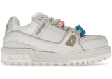 Louis Vuitton LV Trainer Maxi White - Lightly Used Size 9