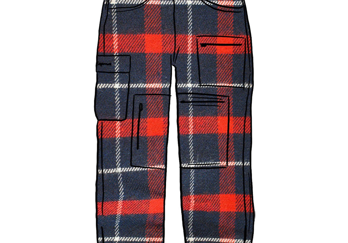 Supreme Cargo Flight Pant (SS21) Tartan