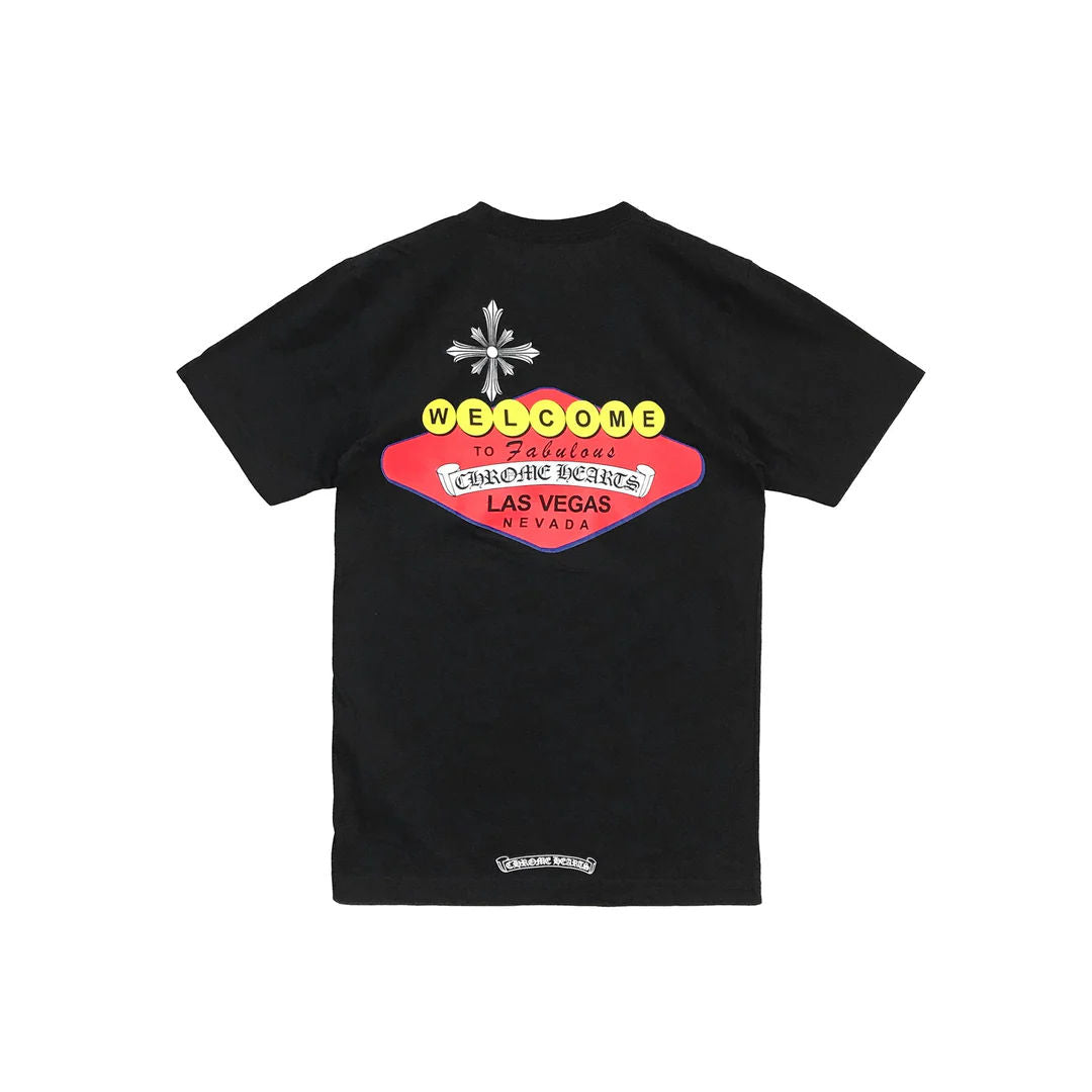 Chrome Hearts Las Vegas Exclusive Sign T-Shirt Black