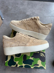 A Bathing Ape Bape Sta Low Ronnie Fieg Fiegsta Sand - Pre-Owned Size 39