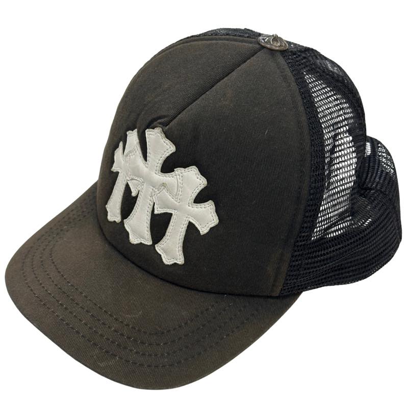 Chrome Hearts Cemetery Trucker Hat Black - Pre-Owned