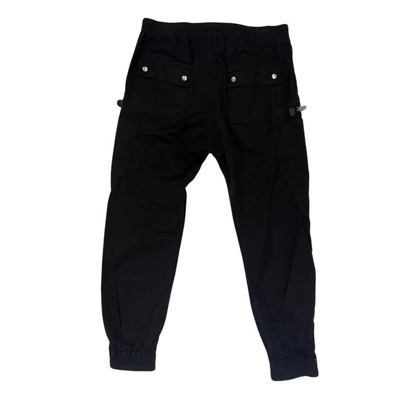 Rick Owens Edfu Bauhuas Cargo Pants Black - Pre-Owned Size 32