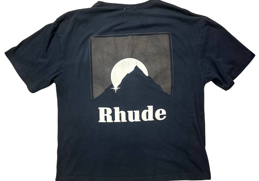 Rhude Vintage Black Moonlight T-Shirt (Preowned)