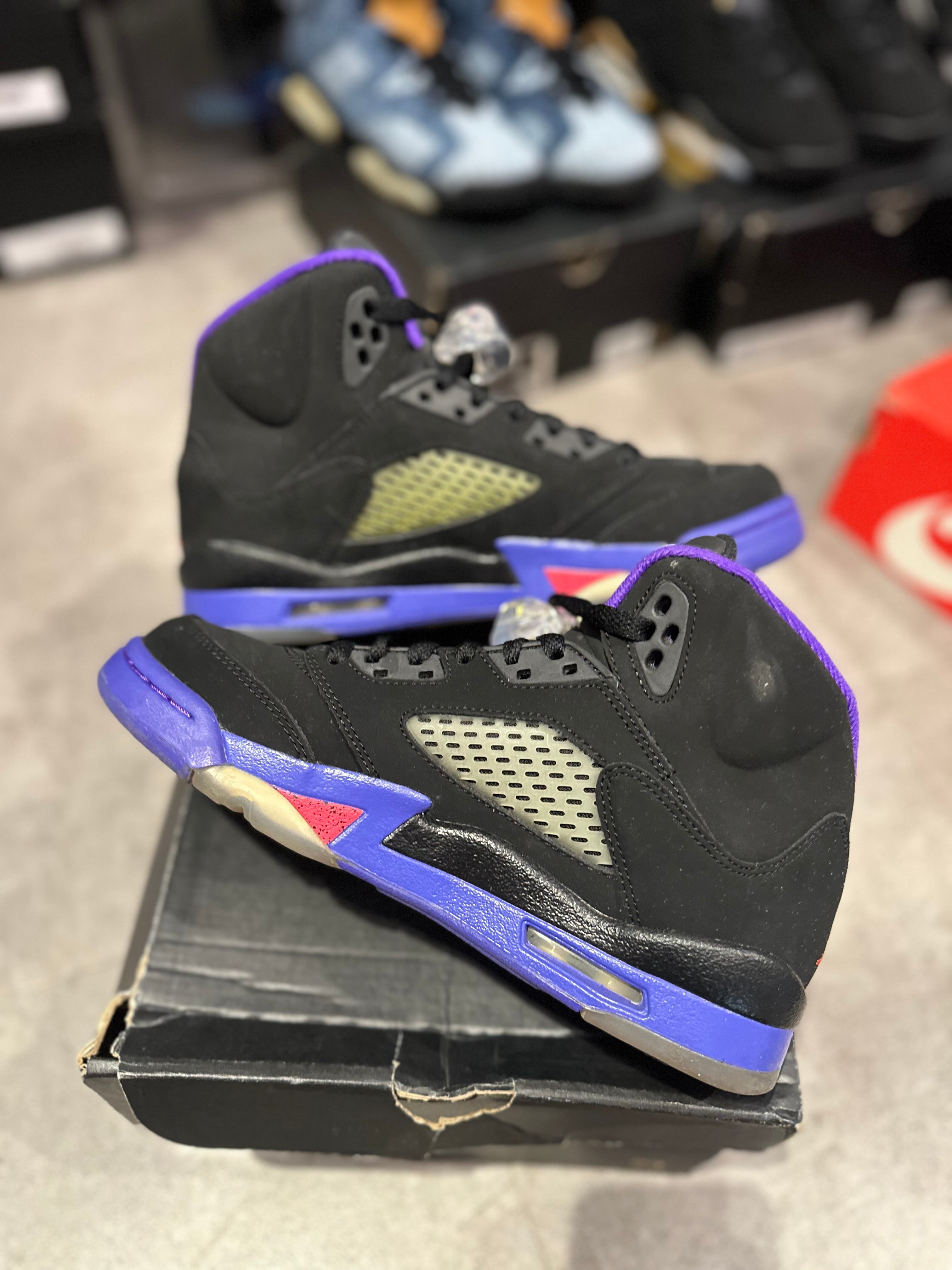 Jordan 5 Retro Raptors Fierce Purple (GS) (Preowned)