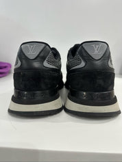 Louis Vuitton LV Runaway Sneaker Black Mesh - Pre-Owned Size 10.5 (No original box)