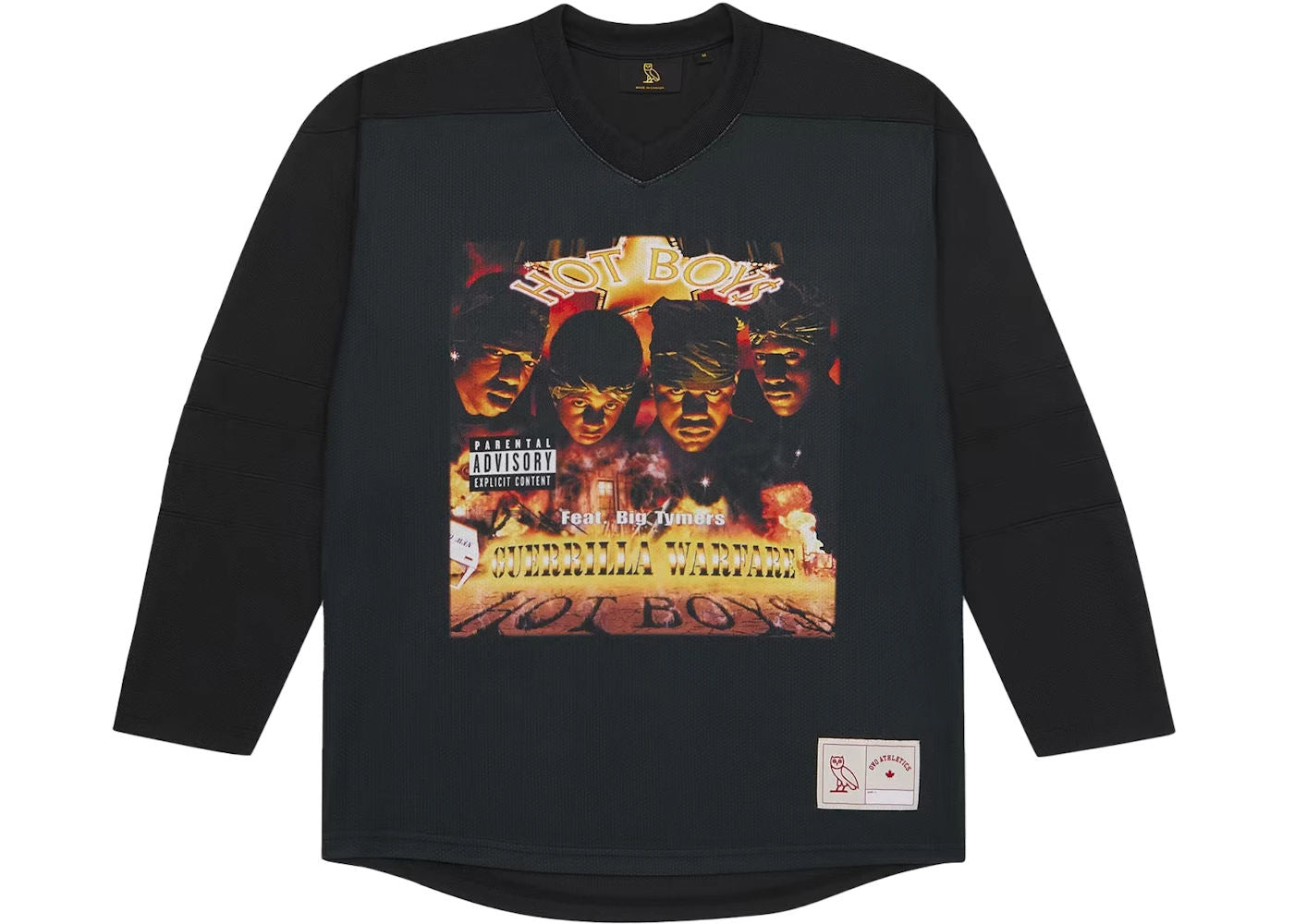 OVO x Hot Boys Hockey Jersey Black (Preowned Size XXL) - Pre-Owned