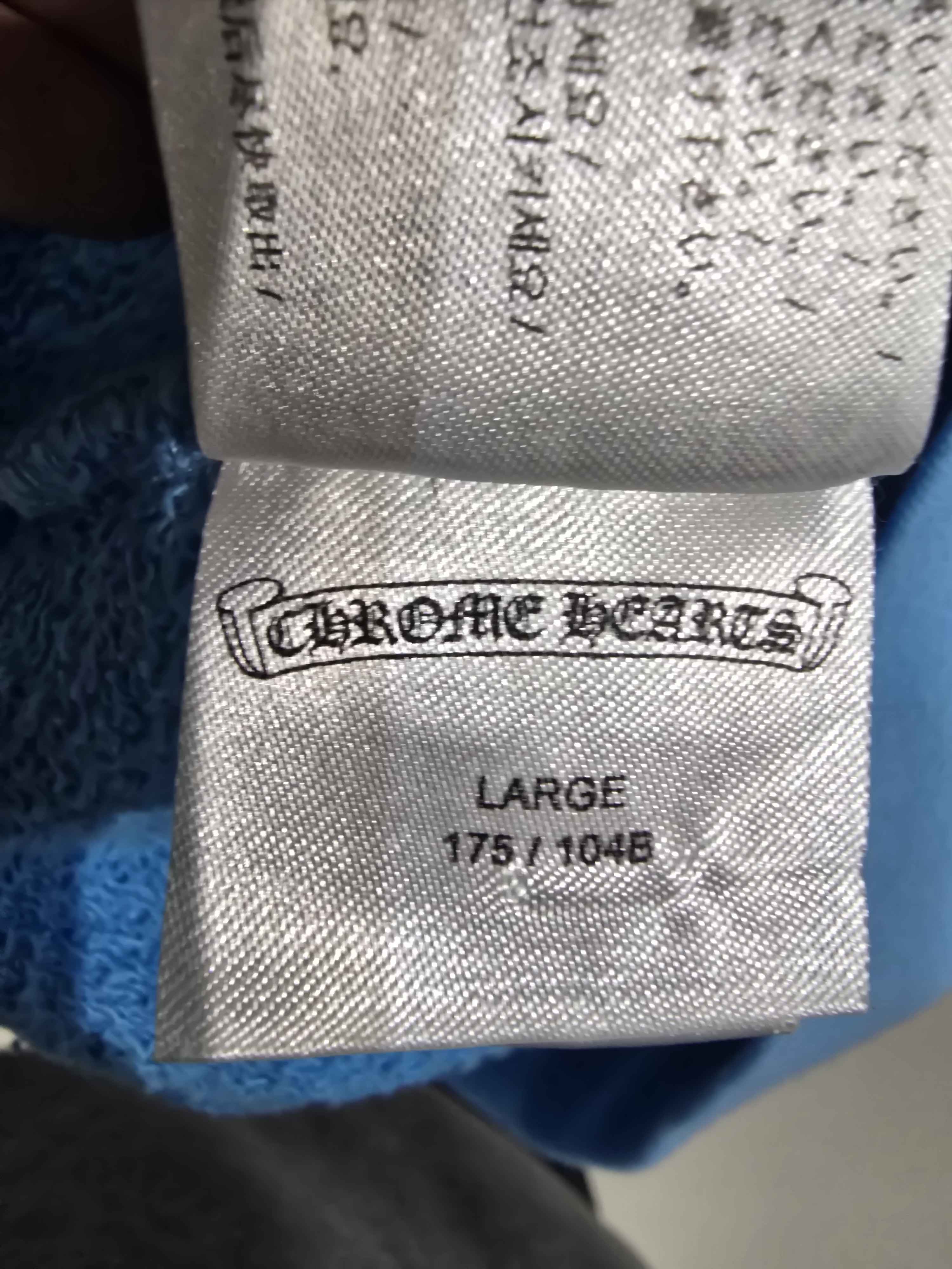 Chrome Hearts Matty Boy Brain New Hoodie Blue - Pre-Owned Size L