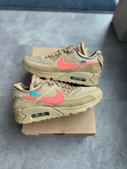Nike Air Max 90 Off-White Desert Ore - Pre-Owned Size 7.5
