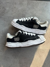 Maison Mihara Yasuhiro Blakey OG Sole Canvas Low Black - Pre-Owned Size 10 (No original box)