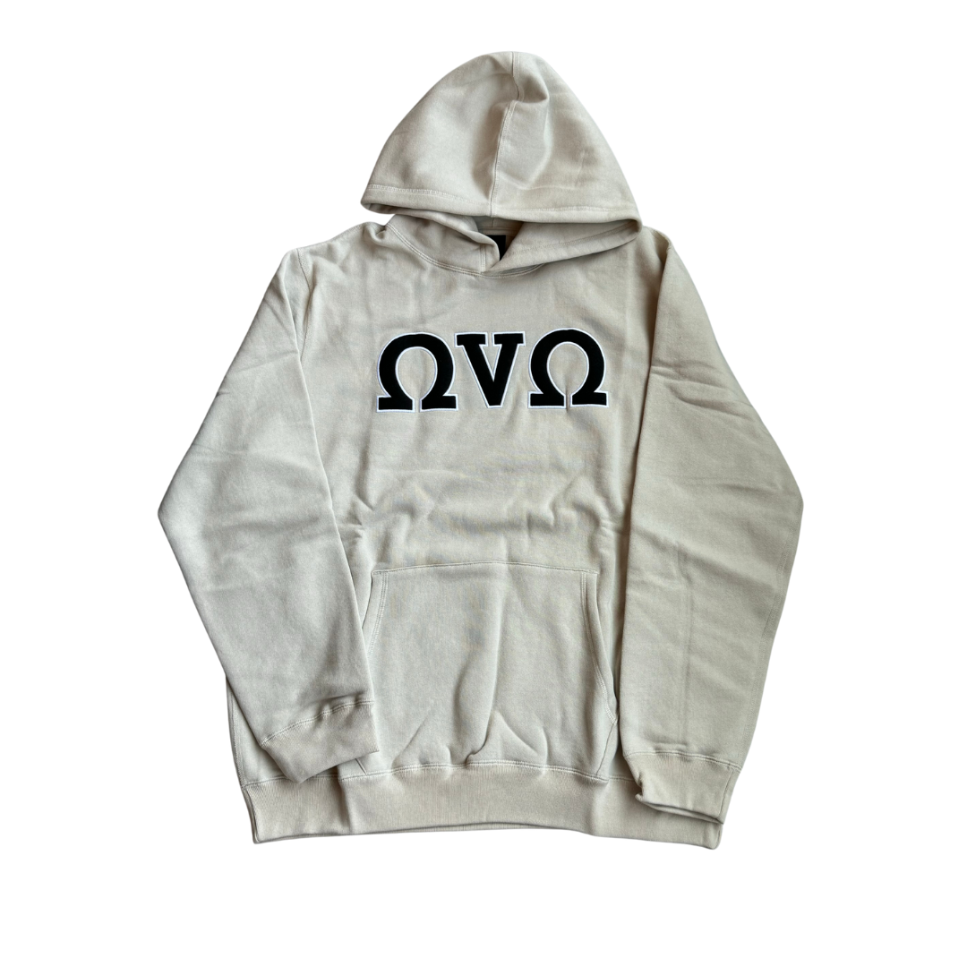 Ovo Horseshoe Hoodie Beige