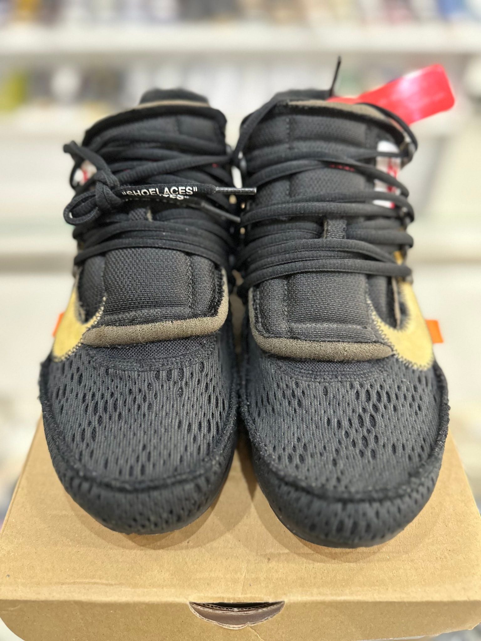 Nike X Off-White Air Presto Black (2018) - Pre-Owned Size 8 (No original box)