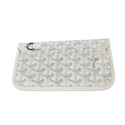 Goyard St. Louis Pouch White (Lightly Preowned) - Pre-Owned