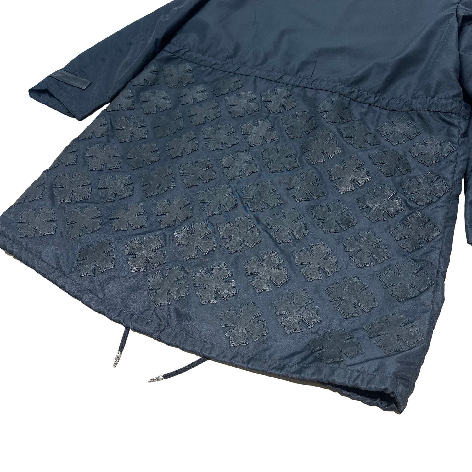 Chrome Hearts Flooded Plus Cross Patches Jacket Black