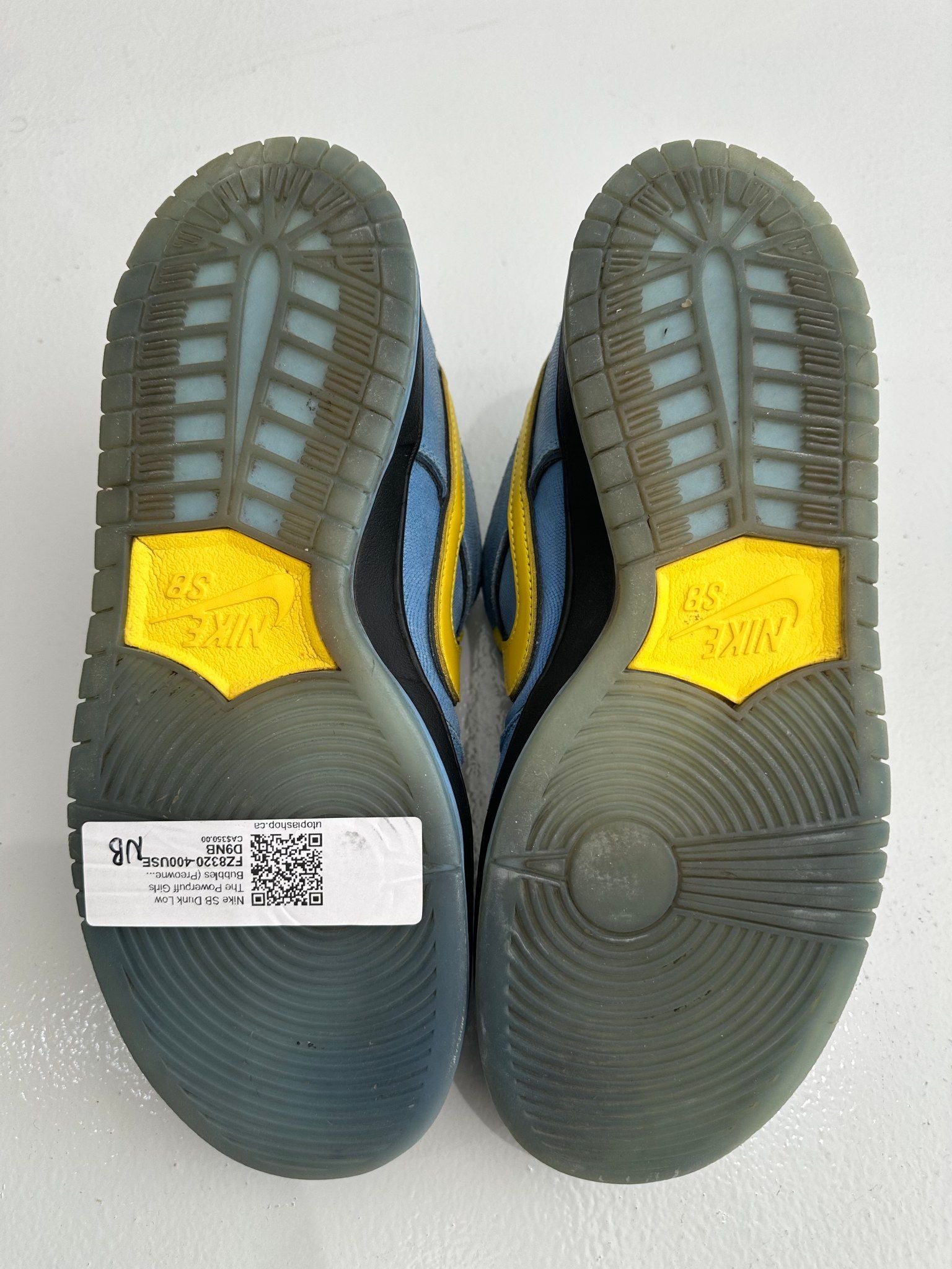 Nike SB Dunk Low The Powerpuff Girls Bubbles - Pre-Owned Size 9 (No original box)