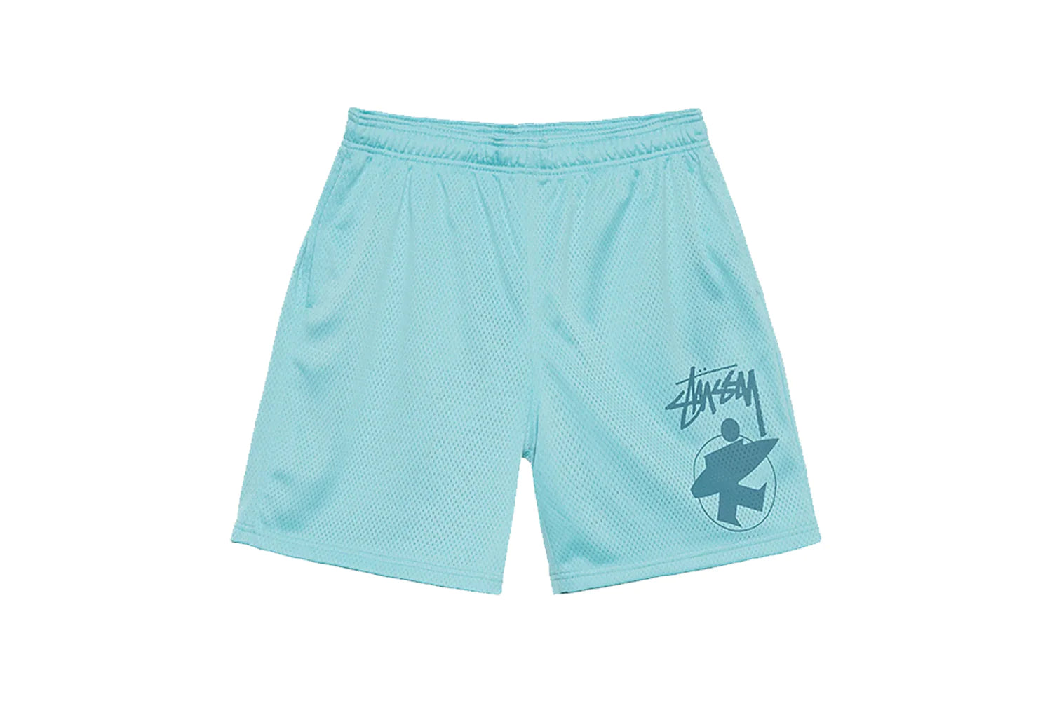 Stussy Surfman Mesh Short Aqua