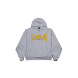 Balenciaga Boxing Lined Hoodie Regular Fit Grey