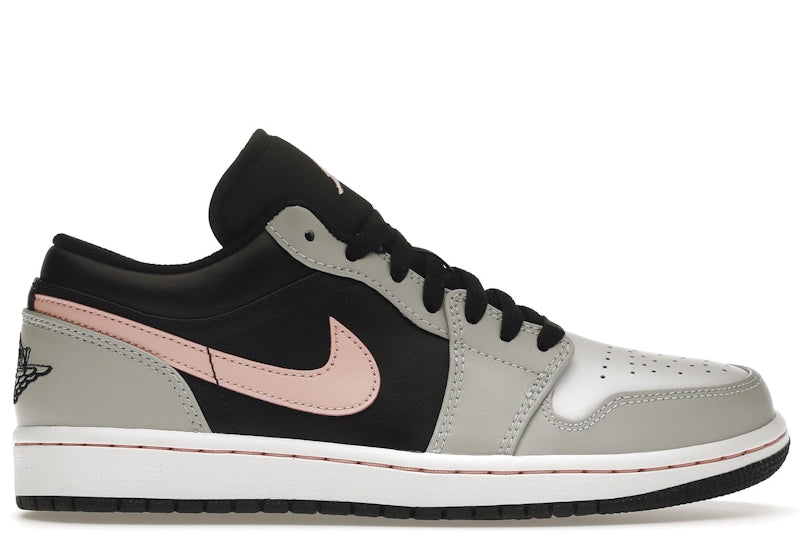 Jordan 1 Low Black Grey Pink