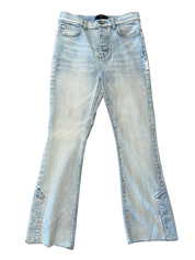 Amiri Side Logo Light Wash Flared Denim (Preowned)