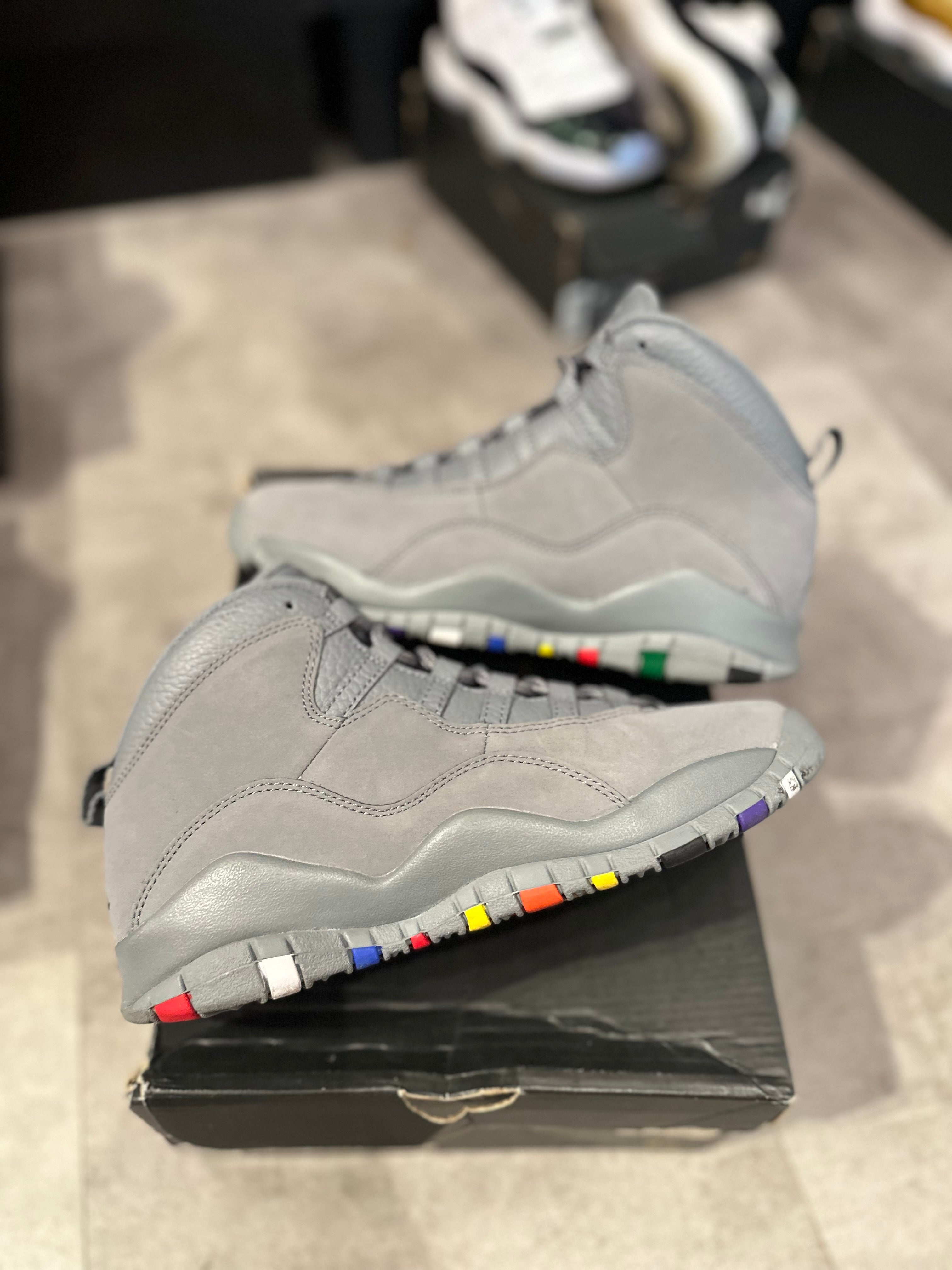 Jordan 10 Retro Cool Grey (GS) (Preowned)