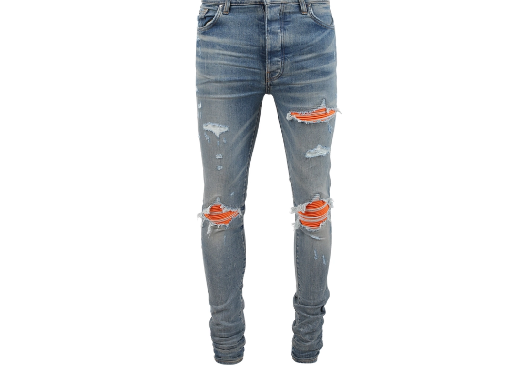 AMIRI MX1 Ultra Jean Clay Indigo Orange (Preowned)