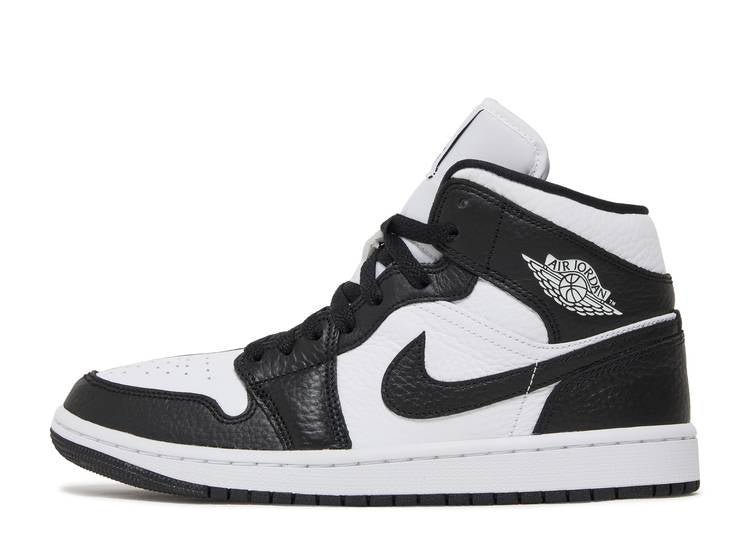 Jordan 1 Mid Homage Split Black White (W)