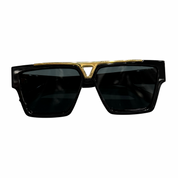 Louis Vuitton Evidence Sunglasses Black Gold (Preowned)