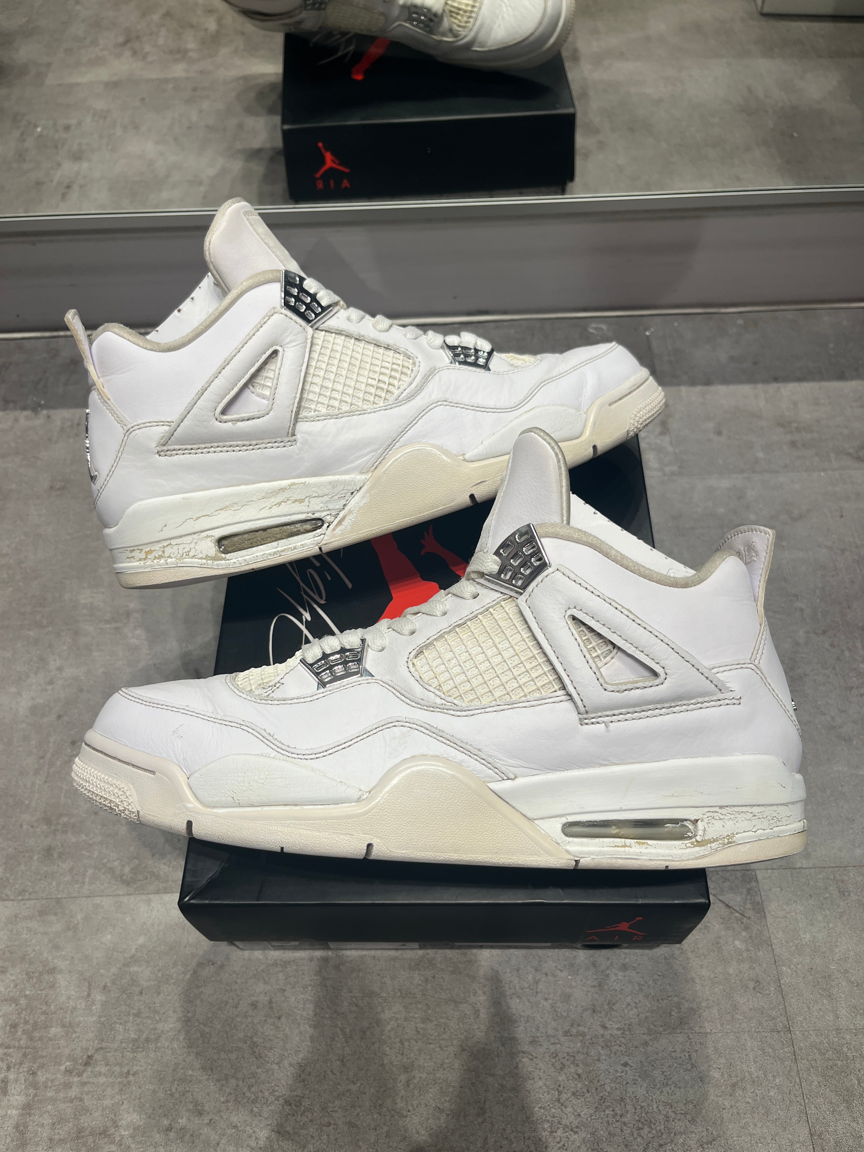 Jordan 4 Retro Pure Money (2017) (Preowned Size 12)