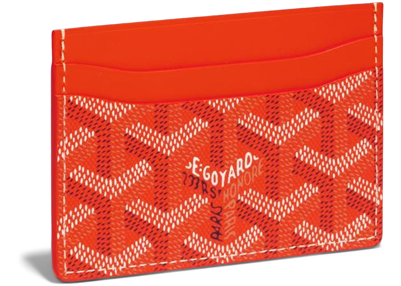 Goyard Saint Sulpice Card Holder Orange