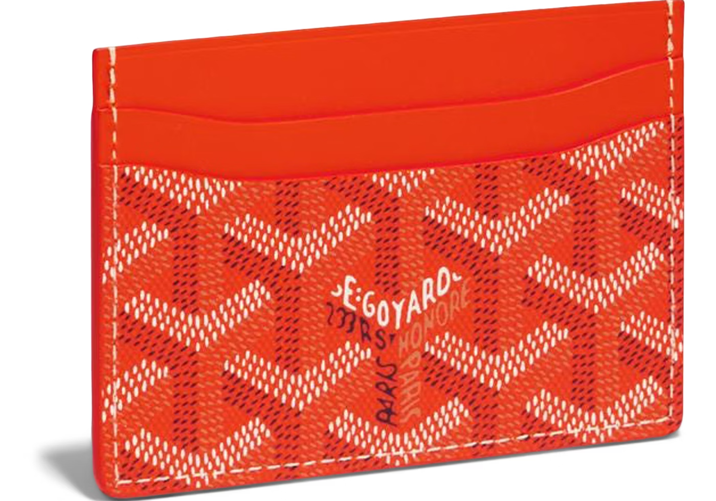 Goyard Saint Sulpice Card Holder Orange