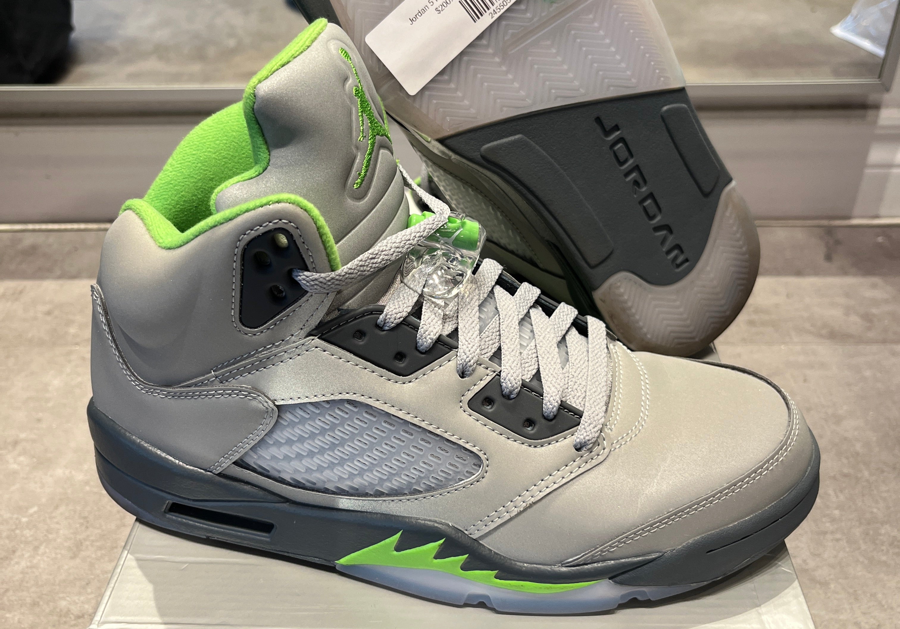 Jordan 5 Retro Green Bean (2022) (Preowned Size 10)