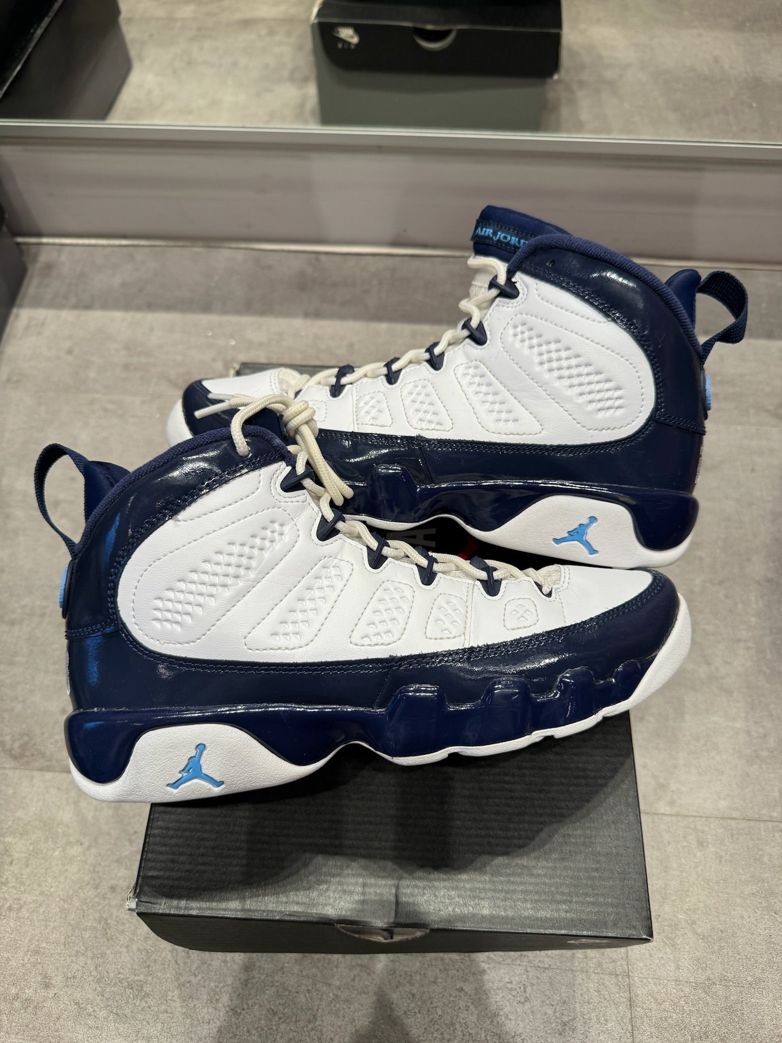 Jordan 9 Retro Pearl Blue (GS) (Preowned)